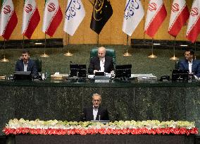 Iran’s New President Taking Part In Swearing-in Ceremony