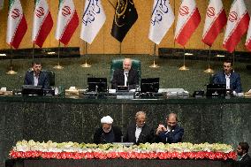 Iran’s New President Taking Part In Swearing-in Ceremony