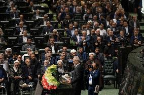 Iran’s New President Taking Part In Swearing-in Ceremony