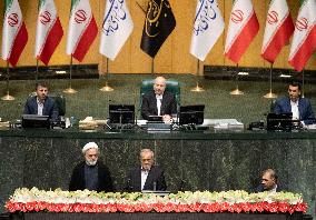 Iran’s New President Taking Part In Swearing-in Ceremony