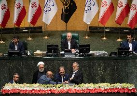 Iran’s New President Taking Part In Swearing-in Ceremony