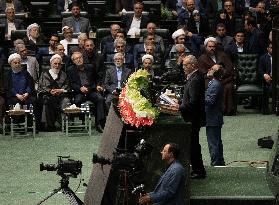 Iran’s New President Taking Part In Swearing-in Ceremony