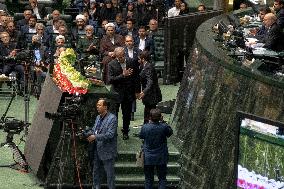 Iran’s New President Taking Part In Swearing-in Ceremony