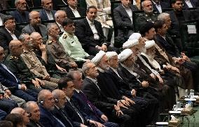 Iran’s New President Taking Part In Swearing-in Ceremony