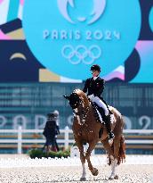 (PARIS2024) FRANCE-VERSAILLES-OLY-EQUESTRIAN