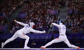 (PARIS2024)FRANCE-PARIS-OLY-FENCING