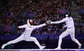 (PARIS2024)FRANCE-PARIS-OLY-FENCING