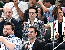 Paris 2024 - Gymnastic - Juliette Binoche In The Stands