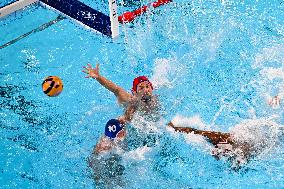 (PARIS2024) FRANCE-SAINT-DENIS-OLY-WATER POLO