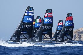 (PARIS2024) FRANCE-MARSEILLE-OLY-SAILING