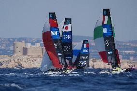 (PARIS2024) FRANCE-MARSEILLE-OLY-SAILING