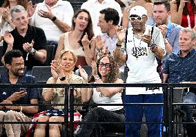 Paris 2024 - Gymnastic - Spike Lee In The Stands