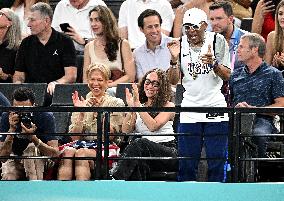 Paris 2024 - Gymnastic - Spike Lee In The Stands