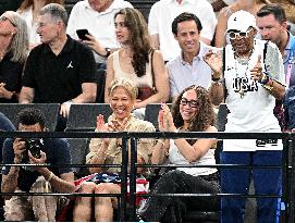 Paris 2024 - Gymnastic - Spike Lee In The Stands