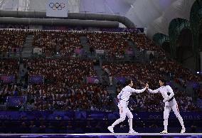 (PARIS2024)FRANCE-PARIS-OLY-FENCING