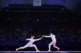 (PARIS2024)FRANCE-PARIS-OLY-FENCING