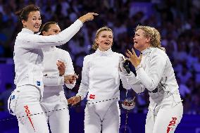 Fencing - Olympic Games Paris 2024: Day 4