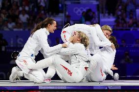 Fencing - Olympic Games Paris 2024: Day 4