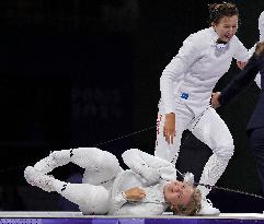 (PARIS2024)FRANCE-PARIS-OLY-FENCING