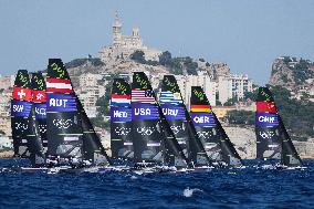(PARIS 2024)FRANCE-MARSEILLE-OLY-SAILING