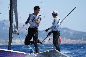 (PARIS 2024)FRANCE-MARSEILLE-OLY-SAILING