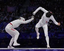 (PARIS2024)FRANCE-PARIS-OLY-FENCING