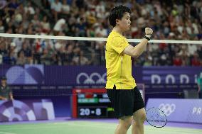 (PARIS2024) FRANCE-PARIS-OLY-BADMINTON