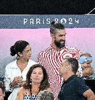 aris 2024 - Gymnastic - Michael Phelps In The Stands