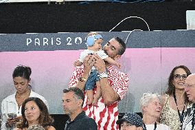 aris 2024 - Gymnastic - Michael Phelps In The Stands