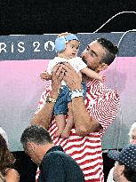 aris 2024 - Gymnastic - Michael Phelps In The Stands