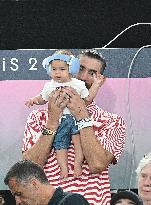 aris 2024 - Gymnastic - Michael Phelps In The Stands