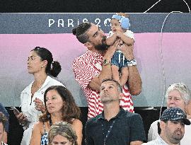 aris 2024 - Gymnastic - Michael Phelps In The Stands