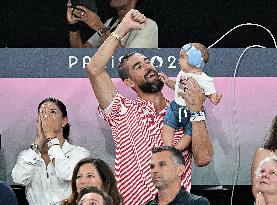 aris 2024 - Gymnastic - Michael Phelps In The Stands