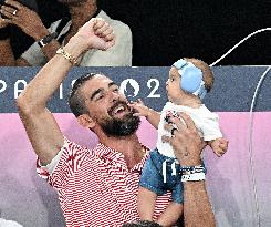 aris 2024 - Gymnastic - Michael Phelps In The Stands