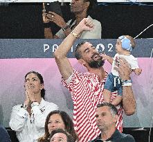 aris 2024 - Gymnastic - Michael Phelps In The Stands