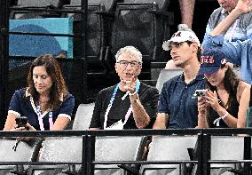 Paris 2024 - Gymnastic - VIPs In The Stands