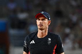 Paris 2024 - Tennis - Murray And Evans v Vligen And Gille