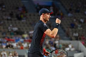 Paris 2024 - Tennis - Murray And Evans v Vligen And Gille