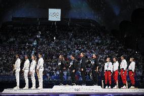 Paris 2024 - Fencing - Team Italy Wins Gold