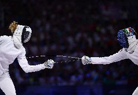 (PARIS2024)FRANCE-PARIS-OLY-FENCING