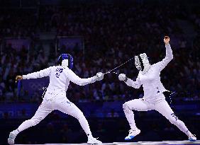 (PARIS2024)FRANCE-PARIS-OLY-FENCING