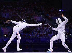 (PARIS2024)FRANCE-PARIS-OLY-FENCING