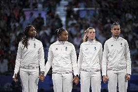 Paris 2024 - Fencing - Team France Wins Silver