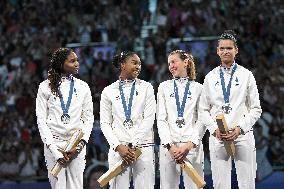 Paris 2024 - Fencing - Team France Wins Silver