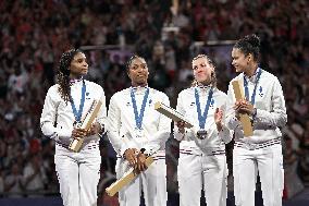 Paris 2024 - Fencing - Team France Wins Silver