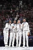 Paris 2024 - Fencing - Team France Wins Silver