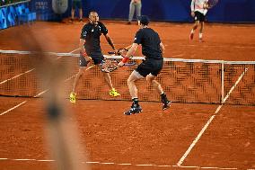 Paris 2024 - Tennis - Murray And Evans v Vligen And Gille