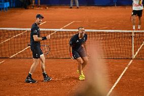 Paris 2024 - Tennis - Murray And Evans v Vligen And Gille