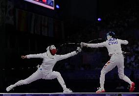 (PARIS2024)FRANCE-PARIS-OLY-FENCING