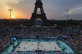 (PARIS2024) FRANCE-PARIS-OLY-BEACH VOLLEYBALL